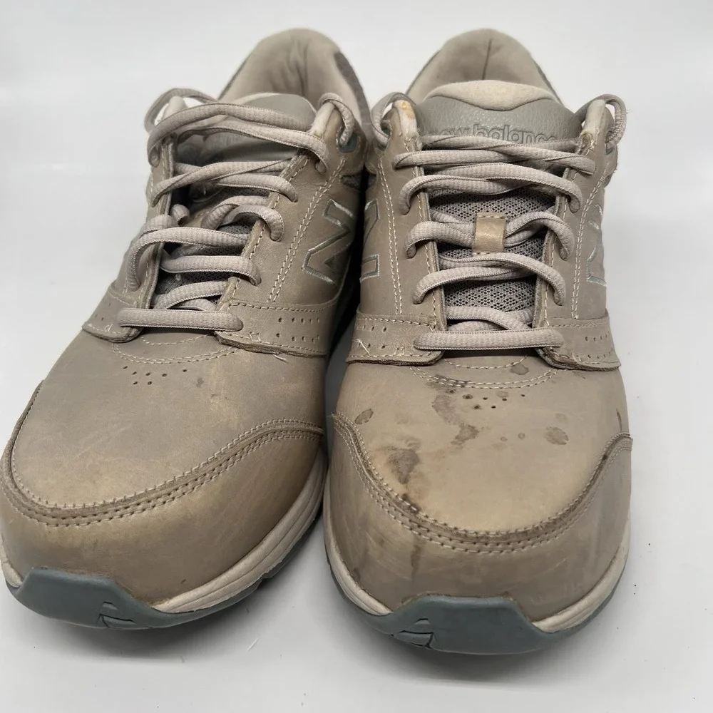 New Balance 928v2 Womens 10 Stability Roll Orthopedic Grey Leather Walking Shoes